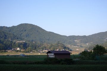 三草山と長谷集落